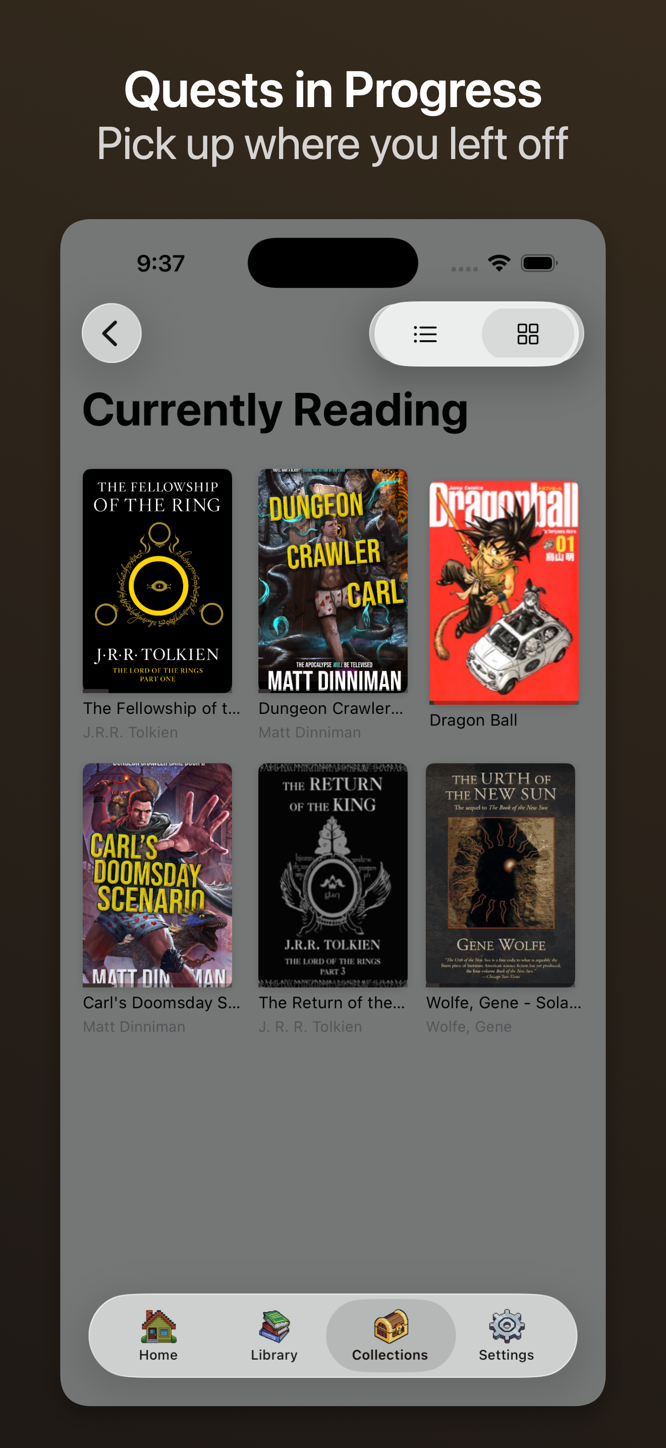 QuiverBooks screenshot