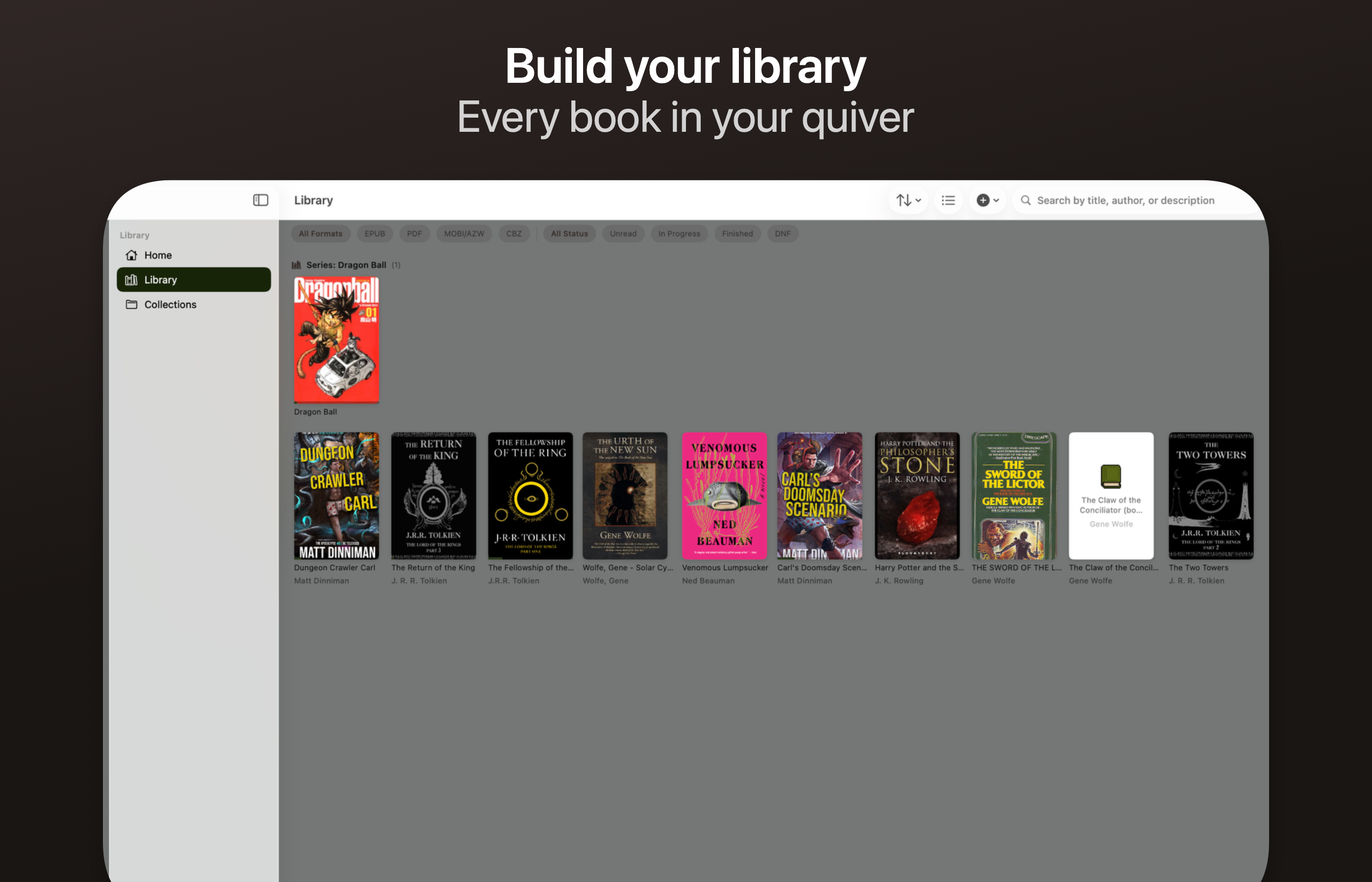 QuiverBooks on Mac
